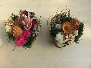 T16.10.Totensonntag Gesteck Allerheiligen Grabgesteck Gedenken Grabschmuck Moos  - Bild 1 von 5