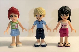 LEGO Friends Minifigure Minidoll - Mia Maya Andrew - 41015 Dolphin Cruiser Boat - Picture 1 of 7