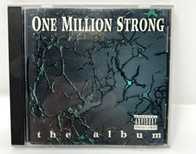 ONE MILLION STRONG CD Dr Dre Snoop Dogg 2Pac Tupac BIG Ice T Cube Rap Hip Hop - Image 1 of 3
