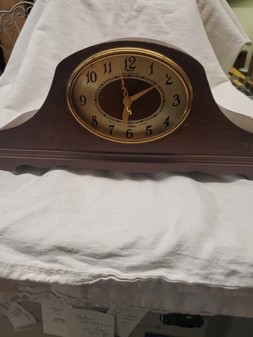 Vintage Revere Westminster Chime Electric Tambour Clock Cover