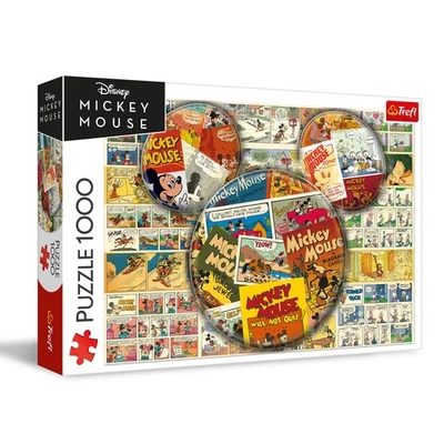 Trefl - Disney, Topolino in Cartone Animato - Puzzle 1000 Pezzi - Puzzle a P6Cb - Immagine 1 di 4