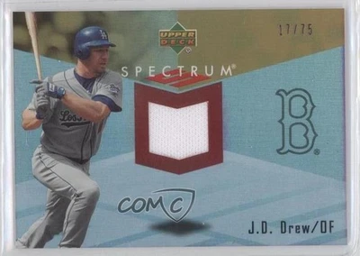 2007 Upper Deck Spectrum Swatches Gold /75 Michael Cuddyer #SSW-MI - Image 1 of 2