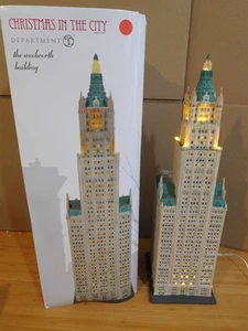 Dept 56 CIC Christmas In The City - The Woolworth Building - #6007584 - NIB - Picture 1 of 5