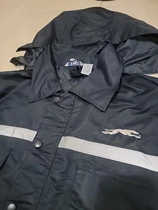 RAR! Vintage 90er Windhund Buslinien Transit Arbeit Safty Uniform Jacke Trucker MTA - Bild 1 von 16