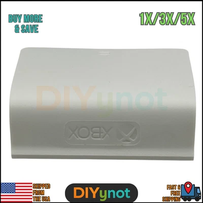 Battery Back Door Lid Cover Replacement For Xbox One Controller White - 1x/3x/5x - Image 1 of 4