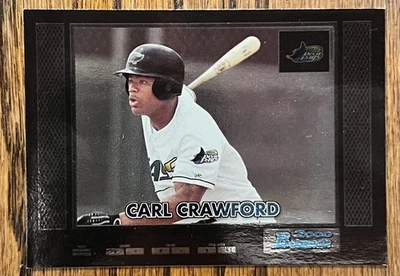 2000 Bowman Retro-Future Carl Crawford #199 - Image 1 of 2