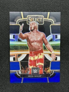 2024 Panini Select WWE Hulk Hogan Black and Blue Prizms #81 #/399 - Picture 1 of 2