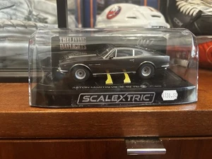 James Bond Aston Martin V8 The Living Daylights 1/32 Scale C4239 Scalextric new! - Picture 1 of 3