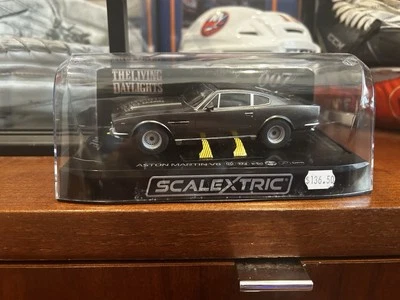 James Bond Aston Martin V8 The Living Daylights 1/32 Scale C4239 Scalextric new! - Image 1 of 3