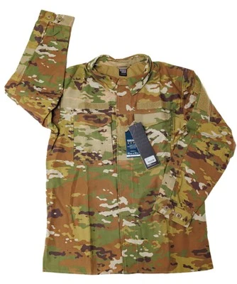 MASSIF Utility Uniform Blouse OCP Multicam FIRE RESISTANT Mens Large NWT - Image 1 of 4