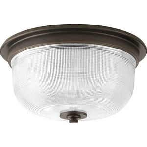 Progress Lighting P3740 Archie 2 Light 12"W Flush Mount Bowl - Bronze - Picture 1 of 9