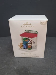 ☃️🎄 Hallmark Andenken Ornament Weihnachten Fenster 2011 versiegelt 9. in Serie - Bild 1 von 12