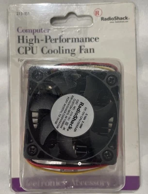 Genuine Radio Shack (273 151) Computer High-Performance CPU Cooling Fan NOS - Image 1 of 2