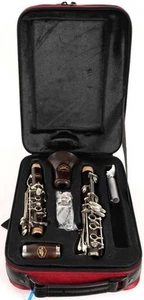 Allora Paris Series Grenadilla Clarinet Silver Plated Keys w/ OHSC - Picture 1 of 13