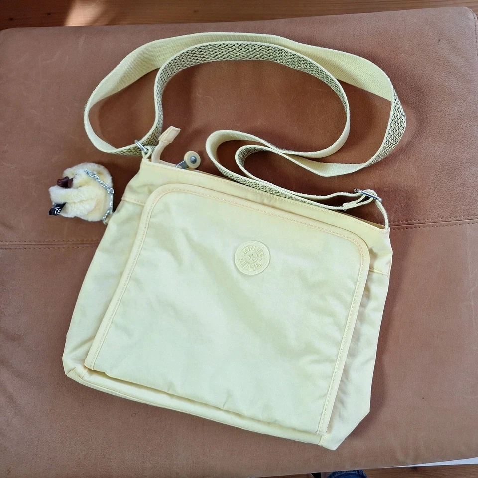 Kipling Tasche Handtasche Schulter Kleiner gelber Affe Damen Umhängetasche - Bild 1 von 1