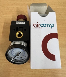 LUFTDRUCKREGLER 1/8" BSP MICROREGULATOR 0-6 BAR AIRCOMP - Bild 1 von 4