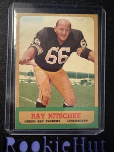 1963 Topps #96 Ray Nitschke Rookie Green Bay Packers Hof No Creases - Bild 1 von 6