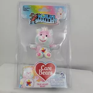 Peluche Orso Cuore Vero Serie 4 World's Small Care Bears 50124 Nuovo/SigillatoH - Foto 1 di 2