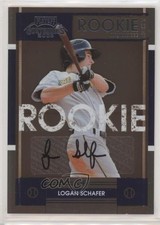 2008 Playoff Contenders Season Ticket Auto Logan Schafer #35 Auto