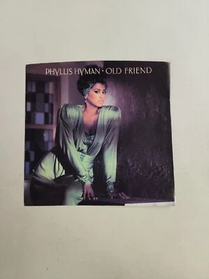 Phyllis Hyman - Old Friend  - RECORD SLEEVE ONLY (45RPM 7”) (AA128)  - Image 1 of 3