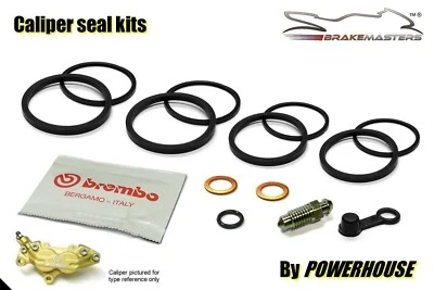 Moto Guzzi California Jackal 1100 front brake caliper seal rebuild kit 2001 set - Image 1 of 4