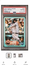 2023 Topps Chrome Riley Greene Aqua RC #/199 - Detroit Tigers - PSA 10 GEM