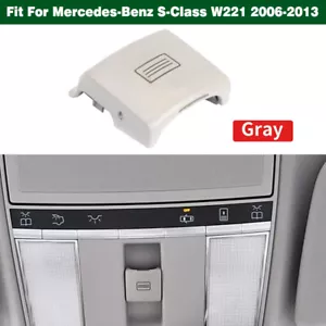 Interruptor de control de techo gris techo corredizo para Mercedes-Benz Clase S W221 2006-2013 - Imagen 1 de 11