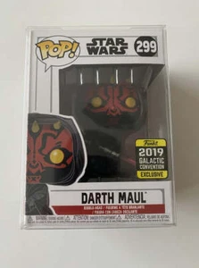 Darth Maul 299 2019 Galactic Convention Star Wars Funko Pop Vinyl - Picture 1 of 6