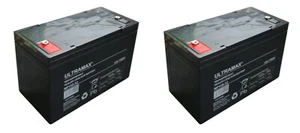 2 (Par) X 12V 110AH ciclo profundo Ultramax ocio caravana barco marino XV31MF - Imagen 1 de 5