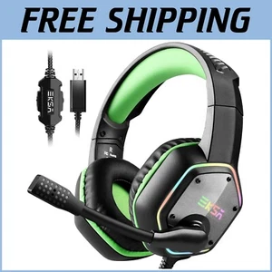 Immersive E1000 Gaming Headset with 7.1 Surround Sound & Comfort-Focused Design - Picture 1 of 12