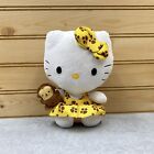 TY Hello Kitty 6" Plush Toy Stuffed Animal with Money Paw Dress Pet Bow Yellow