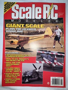 Scale RC Modeler Magazine - August 1994 Radio Controlled Airplanes - Picture 1 of 2