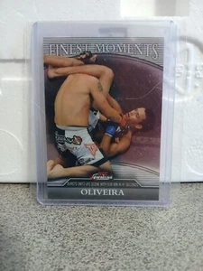 2011 Topps UFC Finest - Finest Moments #FM-CO Charles Oliveira /388 - Foto 1 di 3