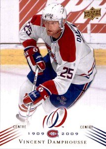2008-09 Upper Deck Montreal Canadiens Centennial Set Vincent Damphousse Montreal