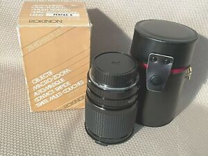 Rokinon One Touch Multi Coated Macro Zoom 28-80mm 1:3.5-4.5 Lens for Pentax K