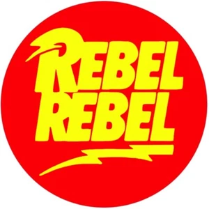 Chapa/Badge Rebel Rebel - Picture 1 of 2