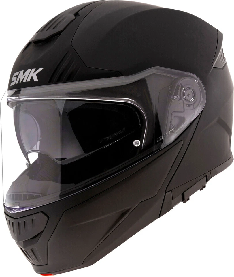 Casco Modular Smk Gullwing Negro Mate Doble Visera - Imagen 1 de 1