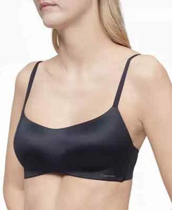 Calvin Klein Bralette Size 36C Liquid Touch Lightly Lined Bra Scoop Neck QF5681 - Picture 1 of 11