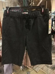 Levi's Boys' Big Athleisure Knit black Shorts Sz 5 - 4-5 years old W22"inseam 7" - Picture 1 of 9