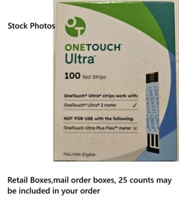 One Touch Ultra Blutzuckerteststreifen 100 Stück Ablaufdatum 4/26 - Bild 1 von 1