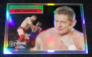 WWE - HERITAGE- WILLIAM REGAL - REFRACTOR PARALLEL #53 - Picture 1 of 1