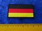 A60-5) Fahne/Flagge Patch Militär Abzeichen Gummi Klett Deutschland
