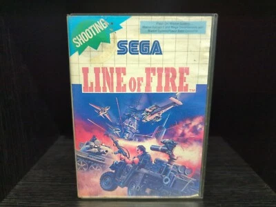 Line Of Fire (Sega Master System, 1991) NO MANUAL Video Game - Image 1 of 4