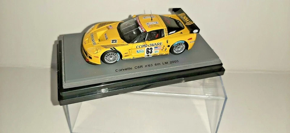 CORVETTE C6R #63 LE MANS 2005 SPARK SCALA 1:43 - Immagine 1 di 2