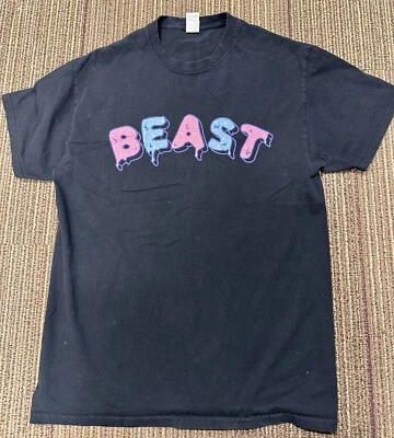 Fruit Of The Loom Black Mr Blue Beast Superstar Frie Talla Med Foto 1 de 4