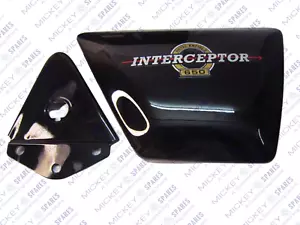 Royal Enfield "Panel lateral derecho Interceptor 650 con soporte" - Imagen 1 de 3