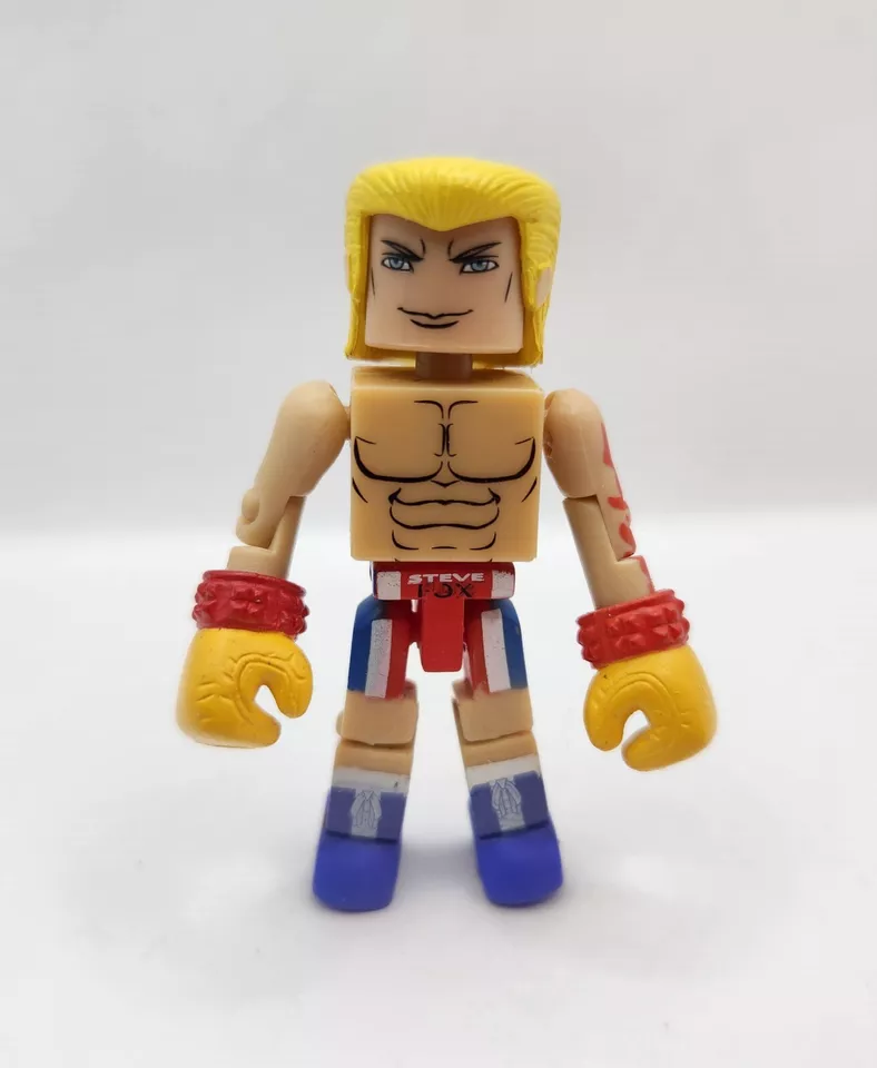 Minifigura Street Fighter X Tekken Minimates Serie 1 STEVE 2" Foto 1 de 2