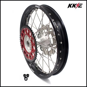 Llanta de buje fundido KKE 18" para Honda CRF250X 2004 CRF450X 2005-2018 disco plateado - Imagen 1 de 9
