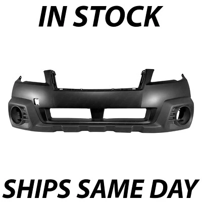 NEW Primered - Front Bumper Cover Fascia for 2013 2014 Subaru Outback 13 14 — 第 1/4 张图片