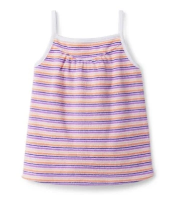 Top de rizo a rayas JANIE and JACK - violeta brillante - nuevo con etiquetas niñas 16 Foto 1 de 2